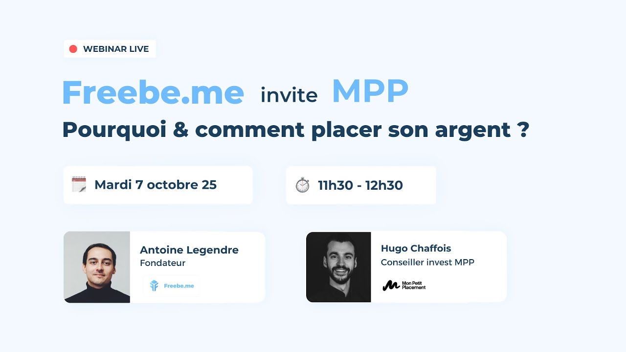 Webinar Freebe x Mon Petit Placement