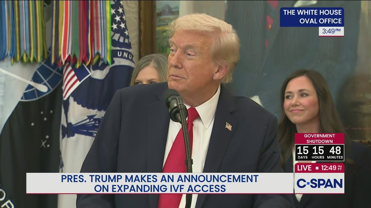 Президент Трамп о расширении доступа к ЭКО