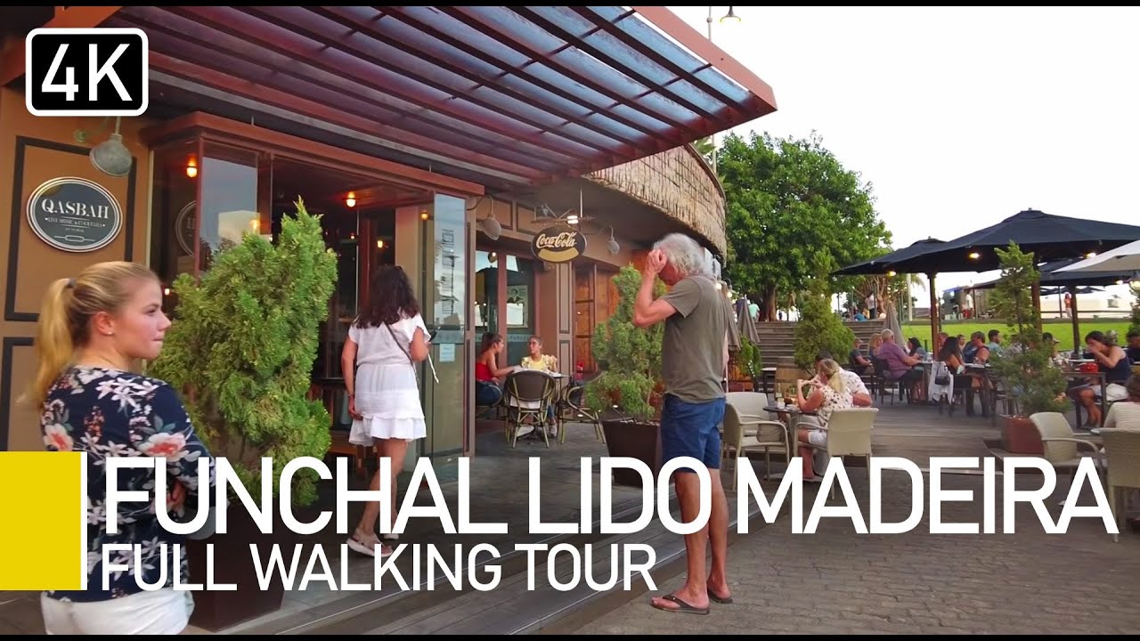Madeira Portugal | Funchal Lido Evening walking tour