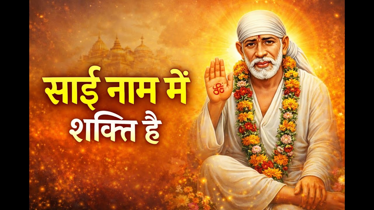 साईं नाम में शक्ति है | Shirdi Sai Baba Bhajan | Powerful Sai Song #shirdisaibaba #omsairam #bhakti
