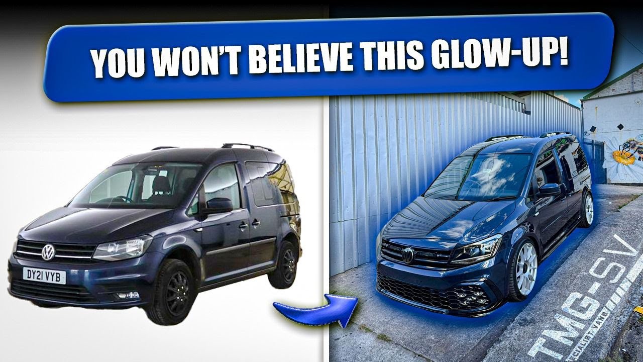 Сборка лимитированной серии VW Caddy на заказ | Полная внутренняя трансформация TMG 🚐🔥