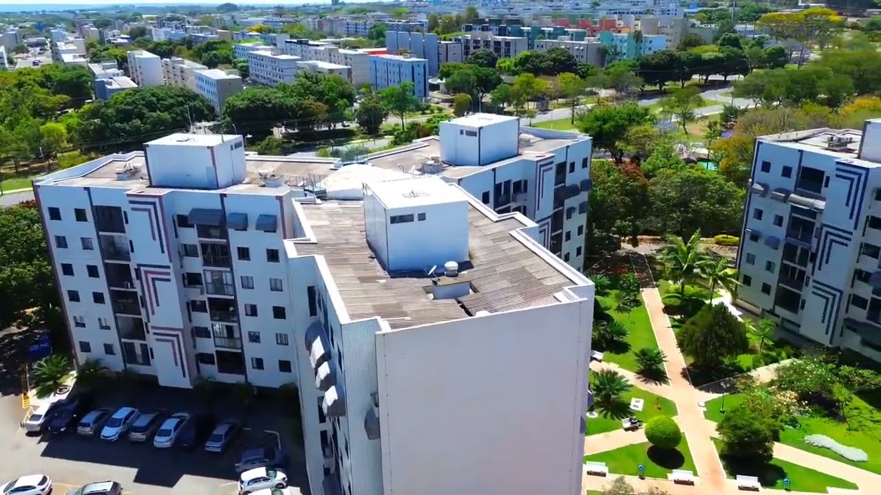 Drone Explorando o Cruzeiro Novo e  Seus Arredores Brasília