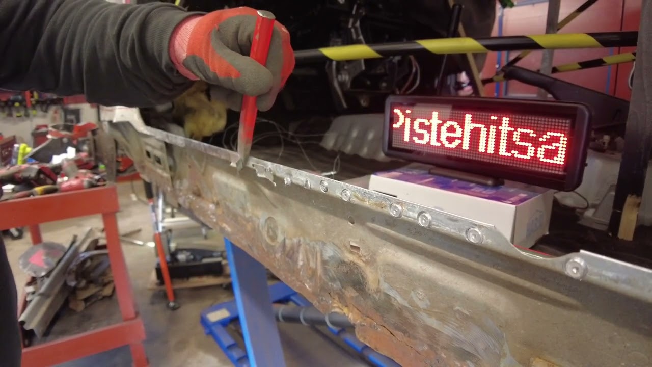 Honda HB helman vaihto osa 5 pistehitsaus vinkutesti