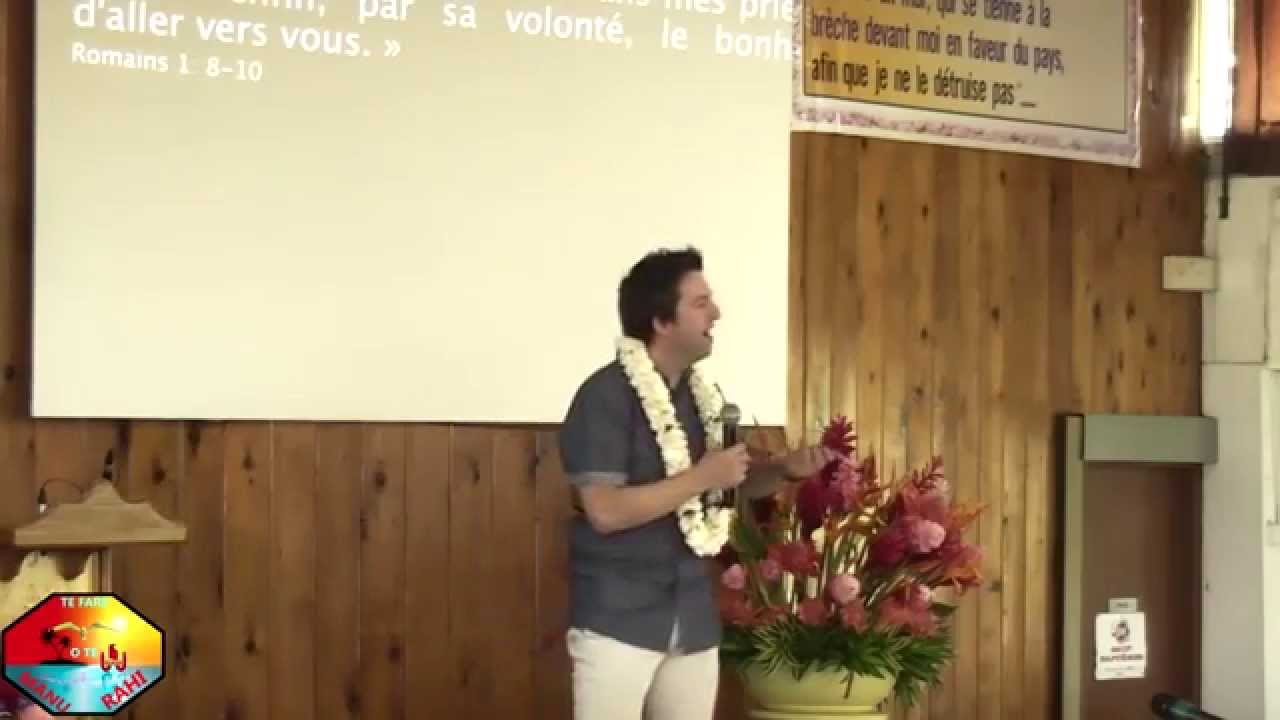 17/05/ 2015  Pasteur Luc DUMONT 'j'avancerais'