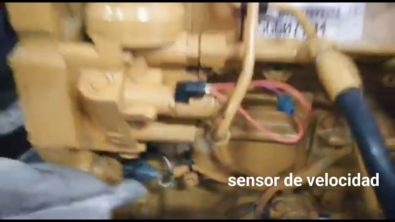 Ubicación de sensores motor 3126 Caterpillar -los arrepentido