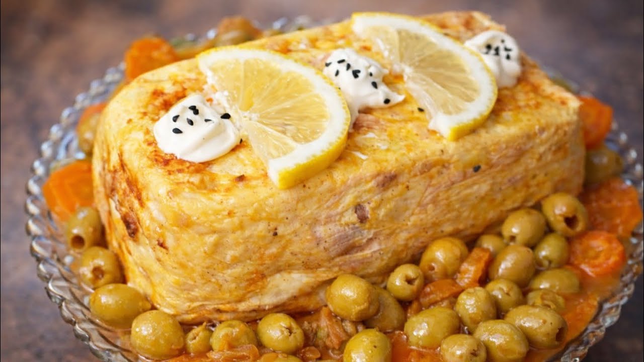 وصفات رمضان 🌛💥.سجلي الوصفة هاذي عندك ڨراتان البطاطة بدجاج مع صوص زيتون روعة البنة لي هبلو عليها فدار