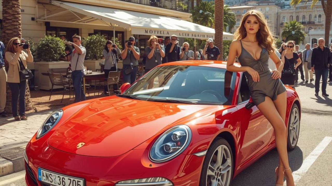 MONACO LADIES BEST SUPERCAR ARRIVALS & BILLIONAIRE LUXURY