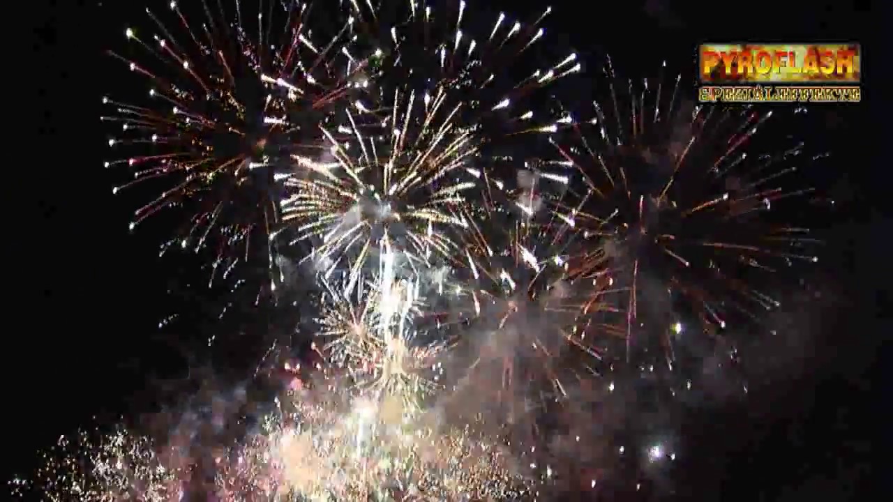 Niederfeuerwerk beim Gäubodenfest 2010 in Straubing
