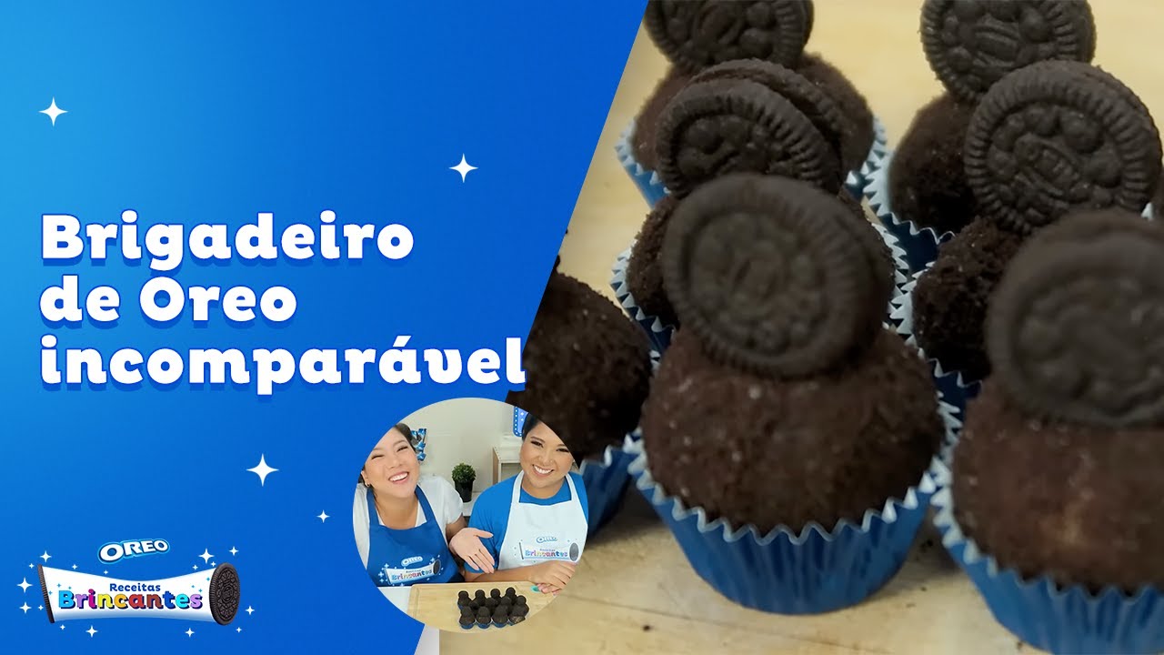 COMO FAZER BRIGADEIRO GOURMET DE OREO PARA VENDER OU FAZER EM CASA POR @blogdasirmãs