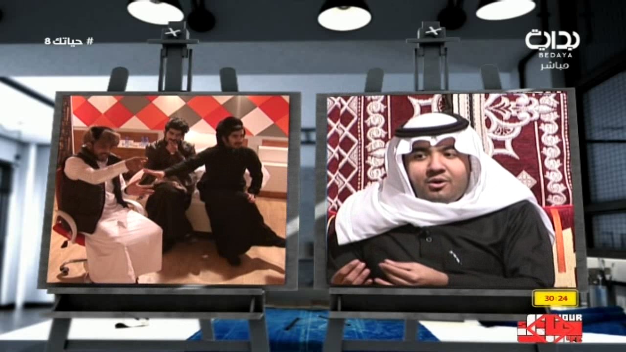 مداخلة علي الكلثمي وعبدالله محمد الشهراني في بروفايلك من غرفة العزل | #حياتك8