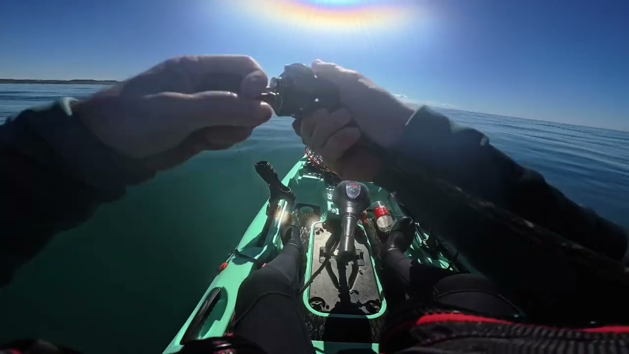 ESTA VEZ ME GANÓ LA BATALLA. VIDEO COMPLETO EN EL CANAL. #pescaenkayak #fishing #pesca  #fish
