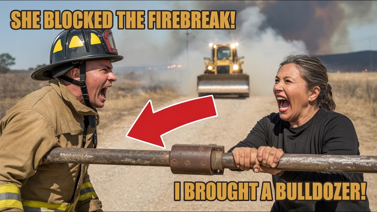 HOA Karen Shut the Gate on the Firebreak, 4 Minutes Later I Bulldozed a New One
