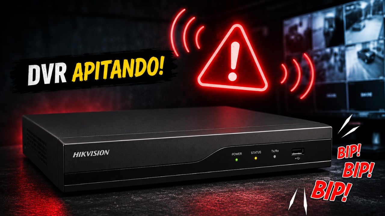 DVR DA HIKVISION APITANDO - VEJA A SOLUÇÃO