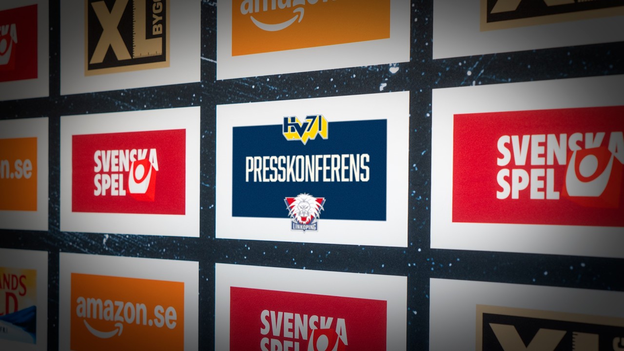 Presskonferens HV71–Linköping HC