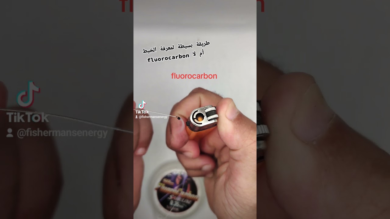 how to know fluorocarbon line . test fluorocarbon & monofilament