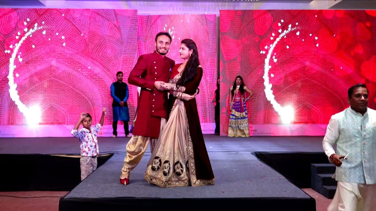 Couple's Fashion Show Performnace  @ Jitendra Priyanka Wedding choukse pariwar indore