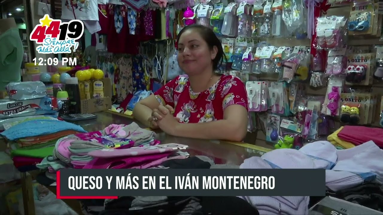 Queso barato y varios productos a buen precio en el Mercado Iván Montenegro - Nicaragua