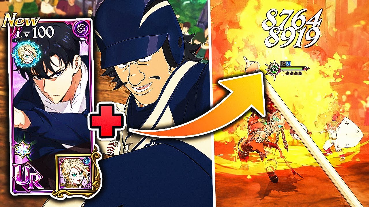 MAXIMUM DAMAGE REDUCTION BUFFED PELLEGARDE & SUNG JIN WOO COMBO!! [7DS: Grand Cross]