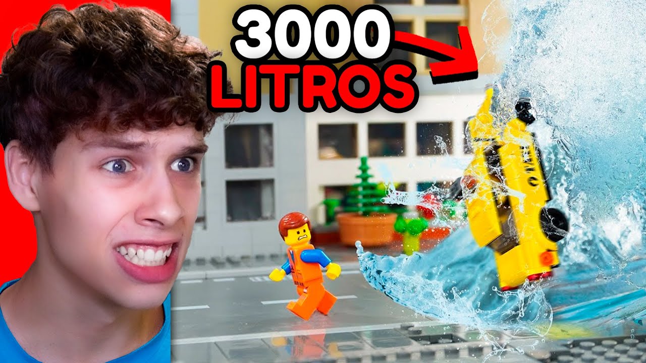 INUNDE mi CIUDAD en LEGO