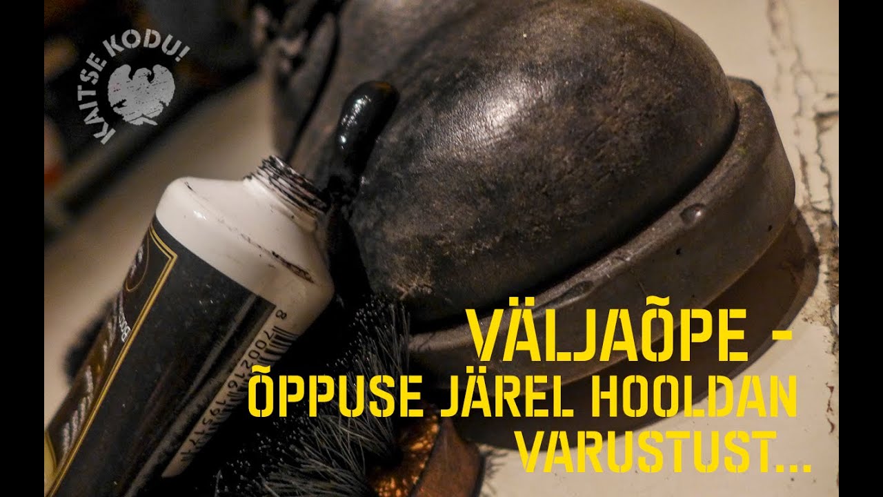 Väljaõpe - Kuidas hooldada varustust
