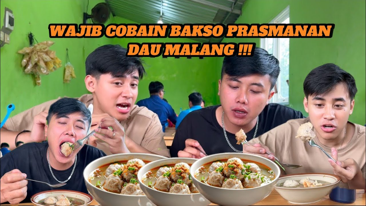 BAKSO PRASMANAN DAU MALANG WAJIB MAMPIR SI KALAU INI