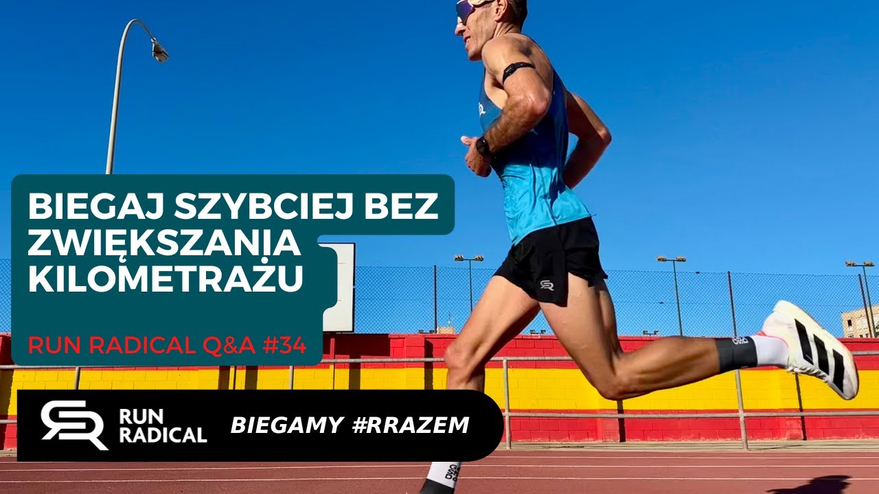 Run Radical Q&A  #34 - Biegaj szybciej bez zwiększania kilometrażu