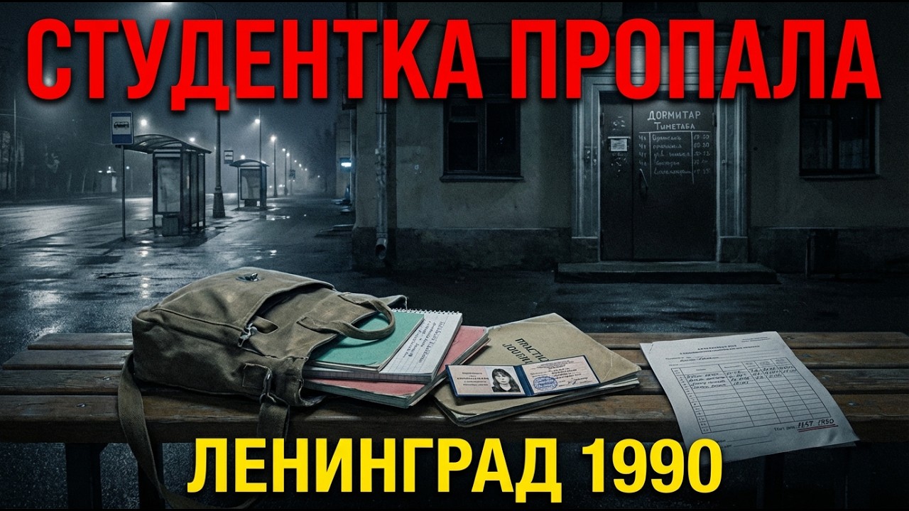 Ленинград, 1990. Студентка не вернулась с практики. В её комнате нашли КАССЕТУ - голос ЗНАЛИ все...