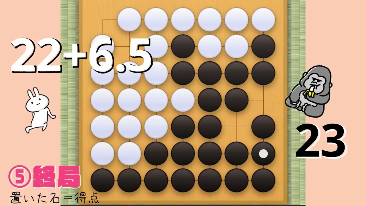 100秒でわかる囲碁（純碁）のルール
