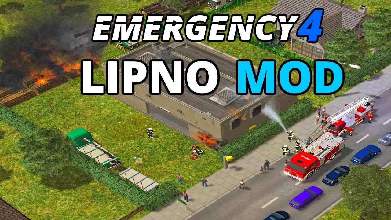 OSP Lipno Mod do Emergency 4 #2 🚨 Pożar Tartaku oraz Wypadek Samochodowy