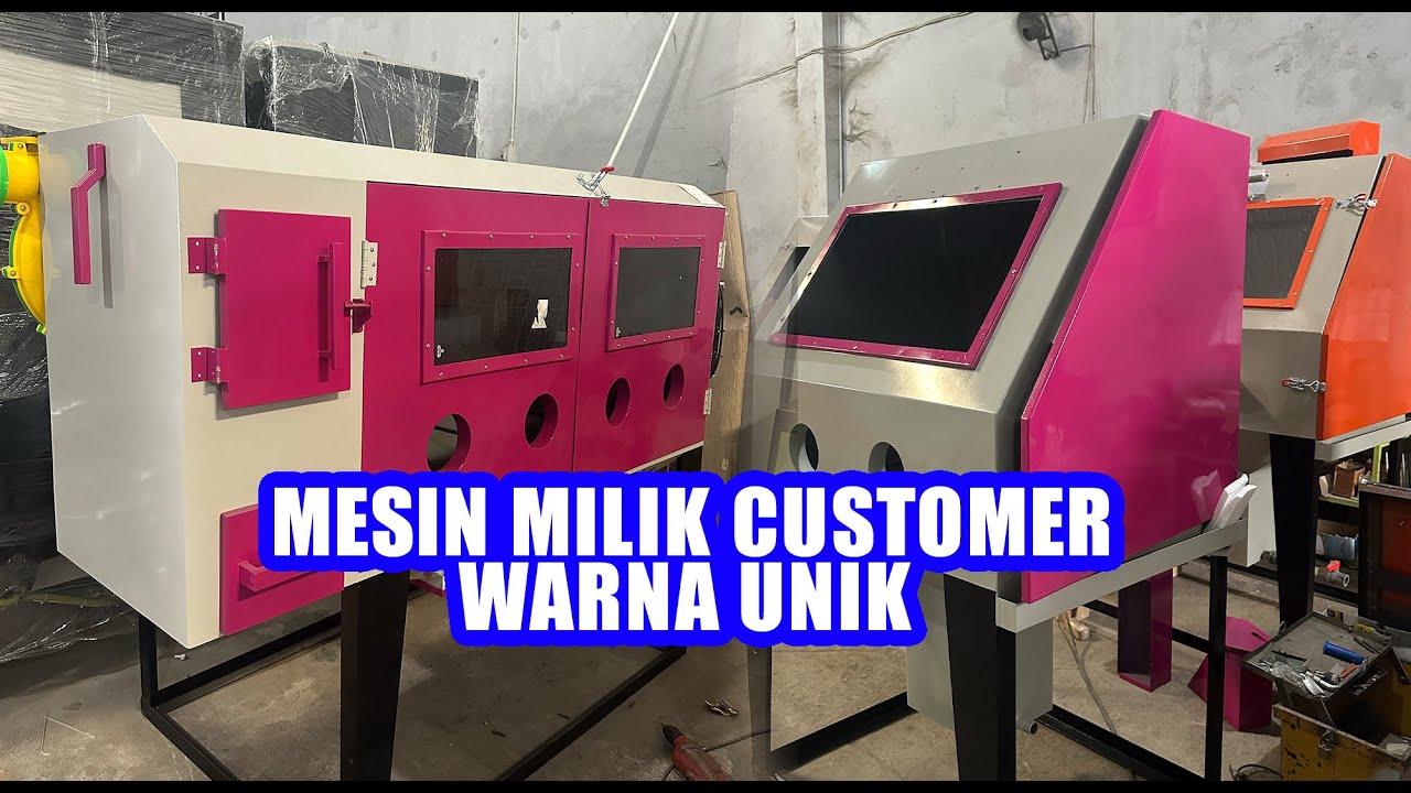 BENGKEL PRODUKI MESIN POWDER COATING SOLO