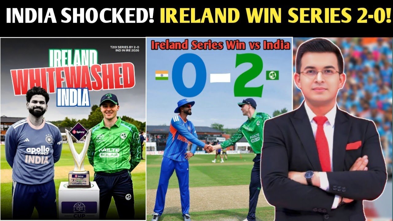 Ireland Whitewash India 2-0!  | Historic Series Win | IND vs IRE 2nd T20 Highlights | 