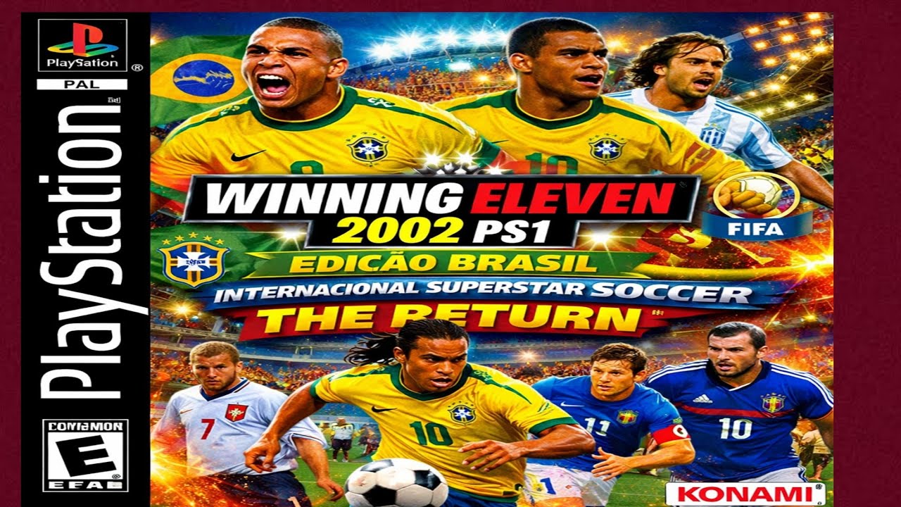 SAUU – EDIÇÃO BRASIL – INTERNACIONAL SUPERSTAR SOCCER  THE RETURN WE.2002