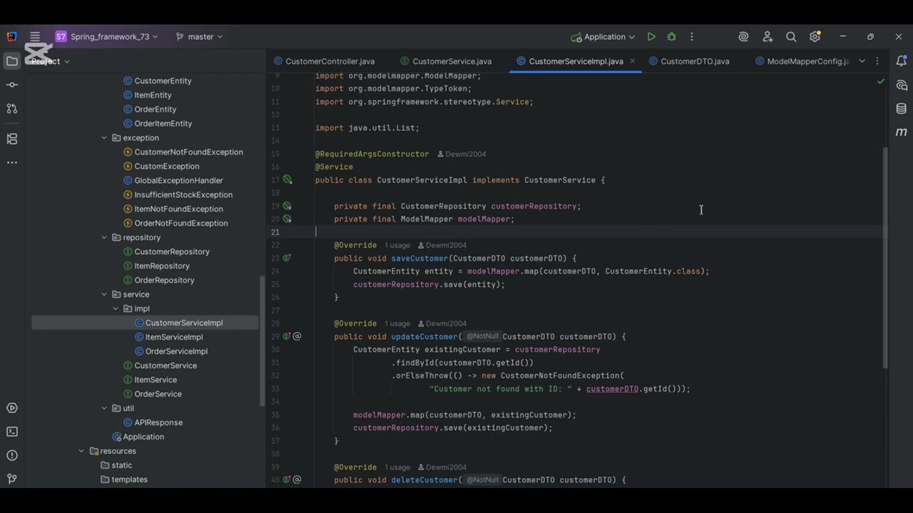 SPRING BOOT POS SYSTEM - IJSE GDSE 73 - Imasha Dewmi 