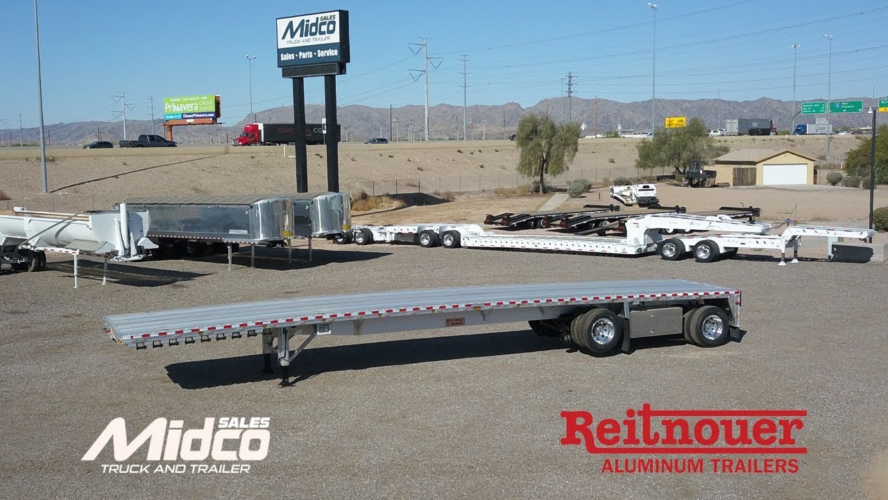 Reitnouer MaxMiser Trailer - Aluminum Flatbed Trailer
