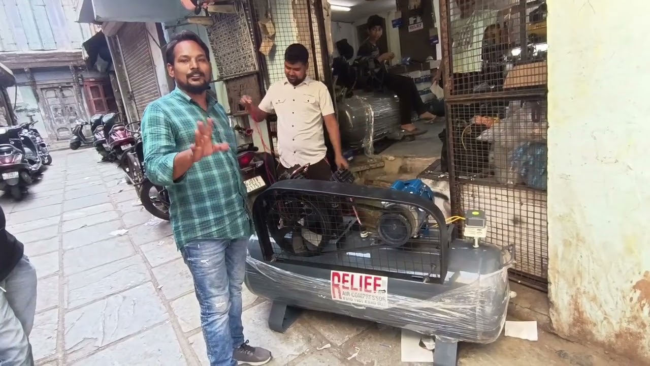 3HP💥 COMPRESSOR 🔥 HIGH-SPEED PRESSURE CONTACT 6356622681 AHEMDABAD GUJARAT
