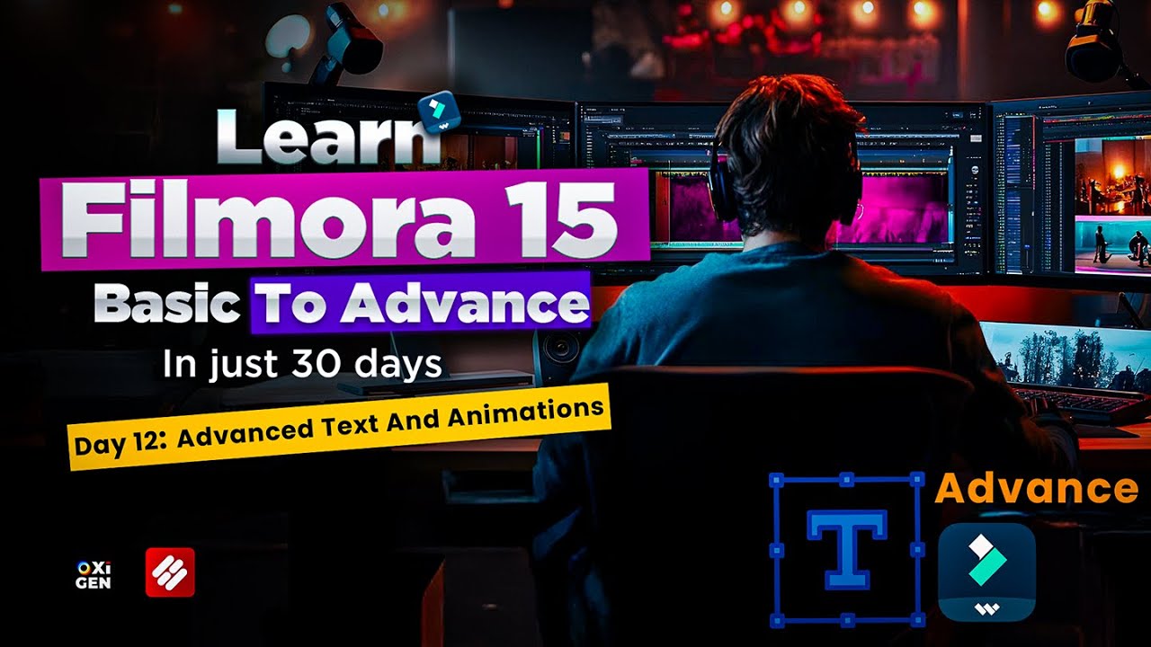 Ultimate Filmora Video Editing Course in Bangla | Day 12 | Advance Text And Animations