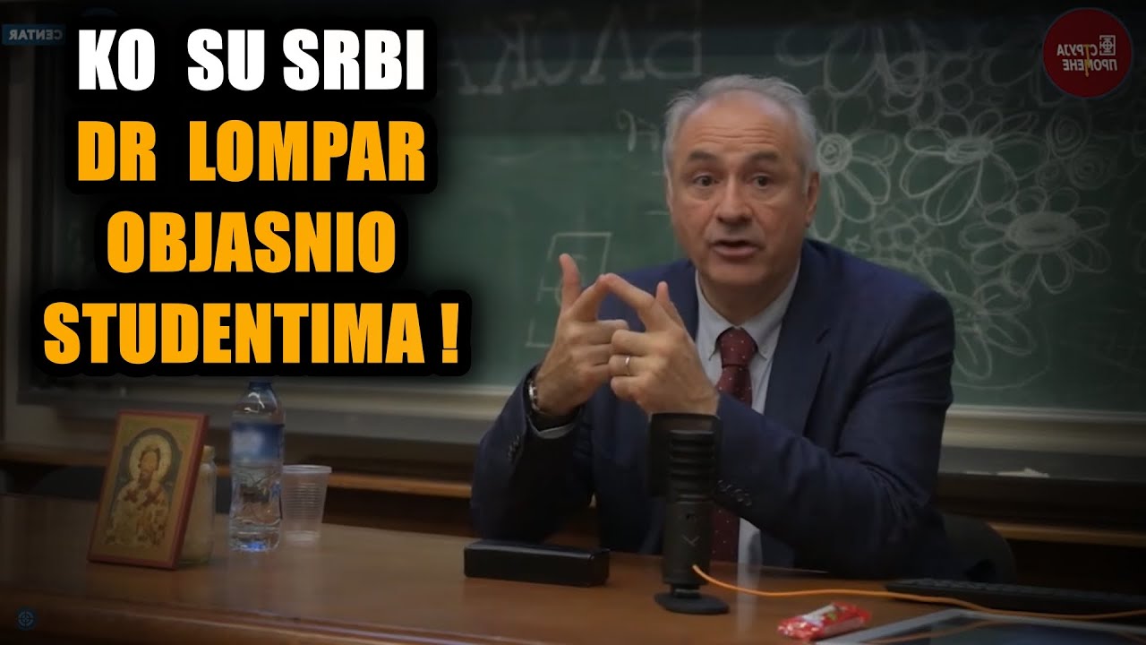 Prof. dr Milo Lompar studentima u blokadi održao predavanje: Ko su Srbi danas i nekada!