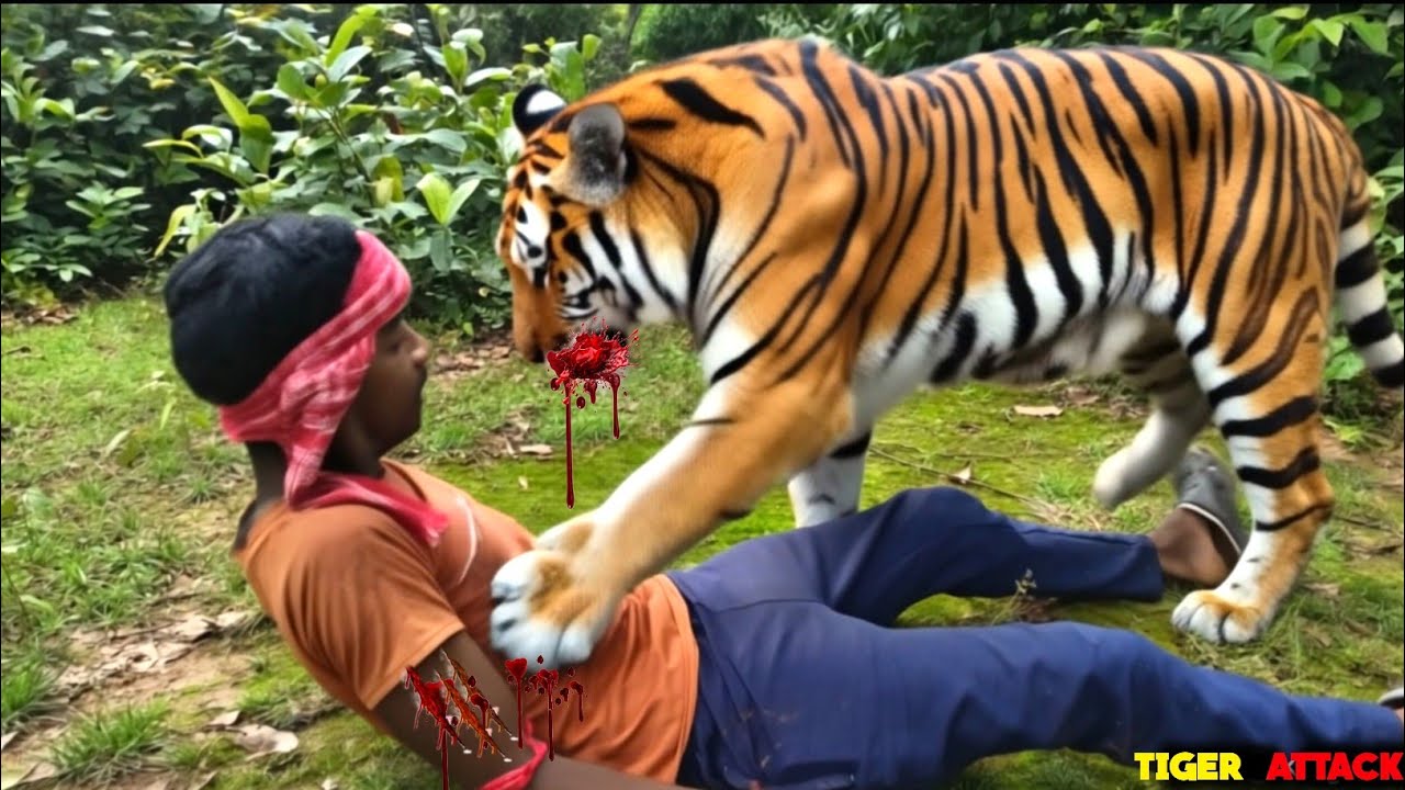 Tiger Attack man in Forest | Tiger Attack in Jungle | Tiger Attack Stories