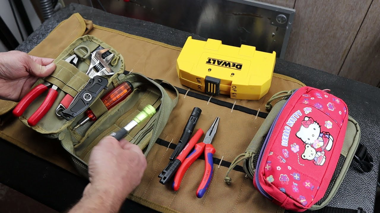 Maxpedition Skinny Pocket Challenging my Hello Kitty Pencil Bag. Time to get serious about EDC Kits.