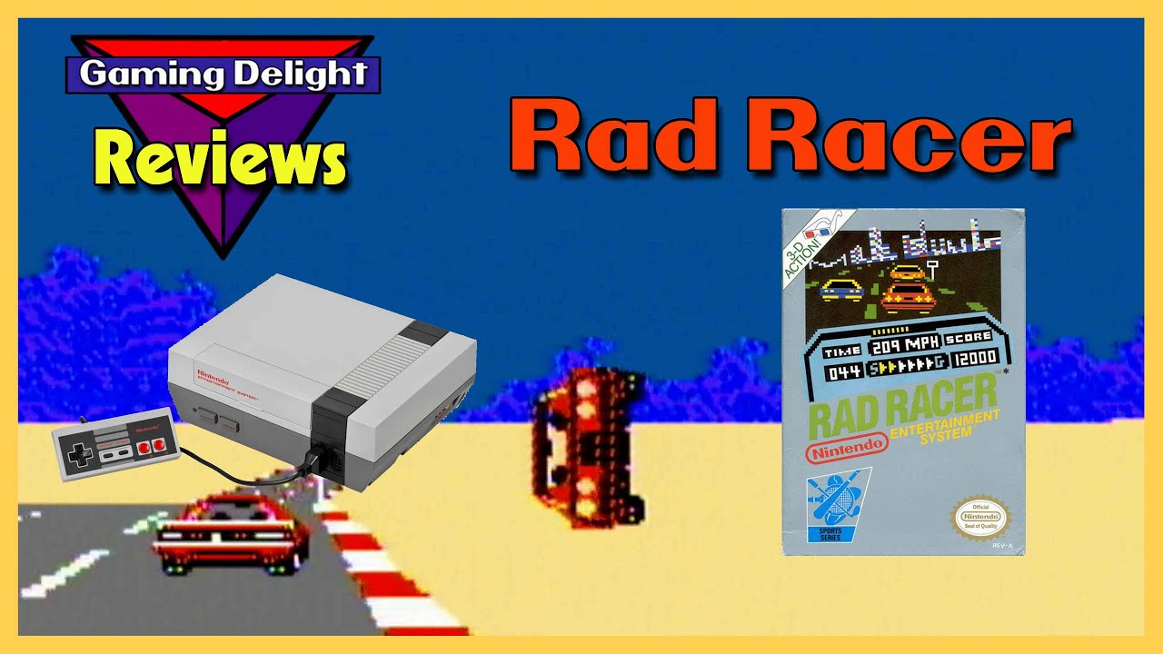 Gaming Delight Reviews | Rad Racer on NES