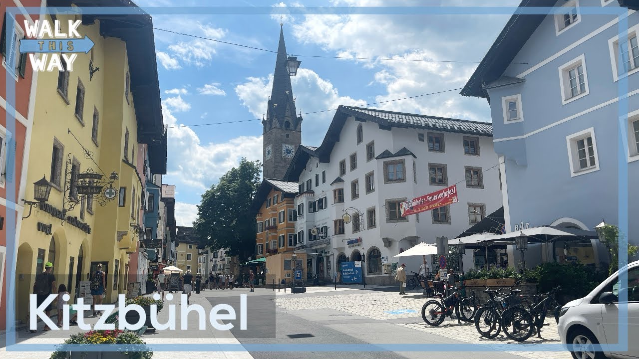 Kitzbühel - Walking Tour 4k