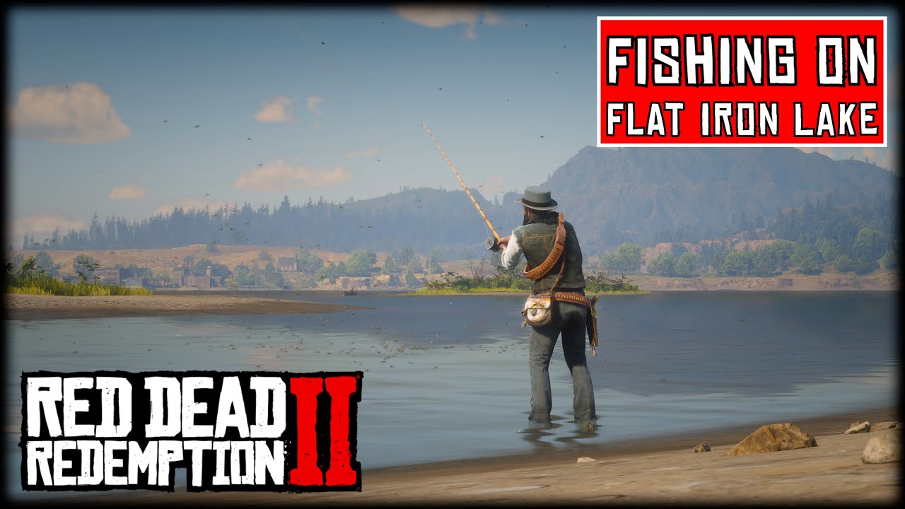 Fishing on Flat Iron Lake - Red Dead Redemption 2