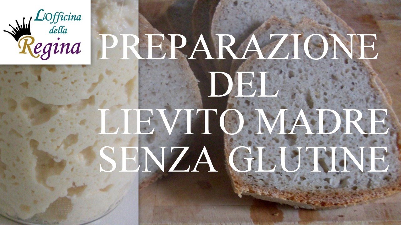 Preparazione del lievito madre senza glutine