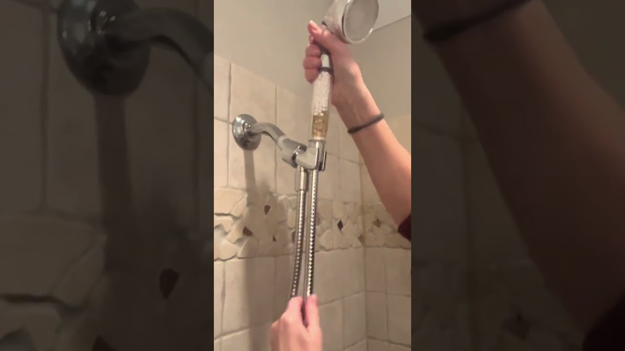 Cobbe KDF filtered shower head LED #cobbe #amazon #home #hardwater #shower #showerhead #filter