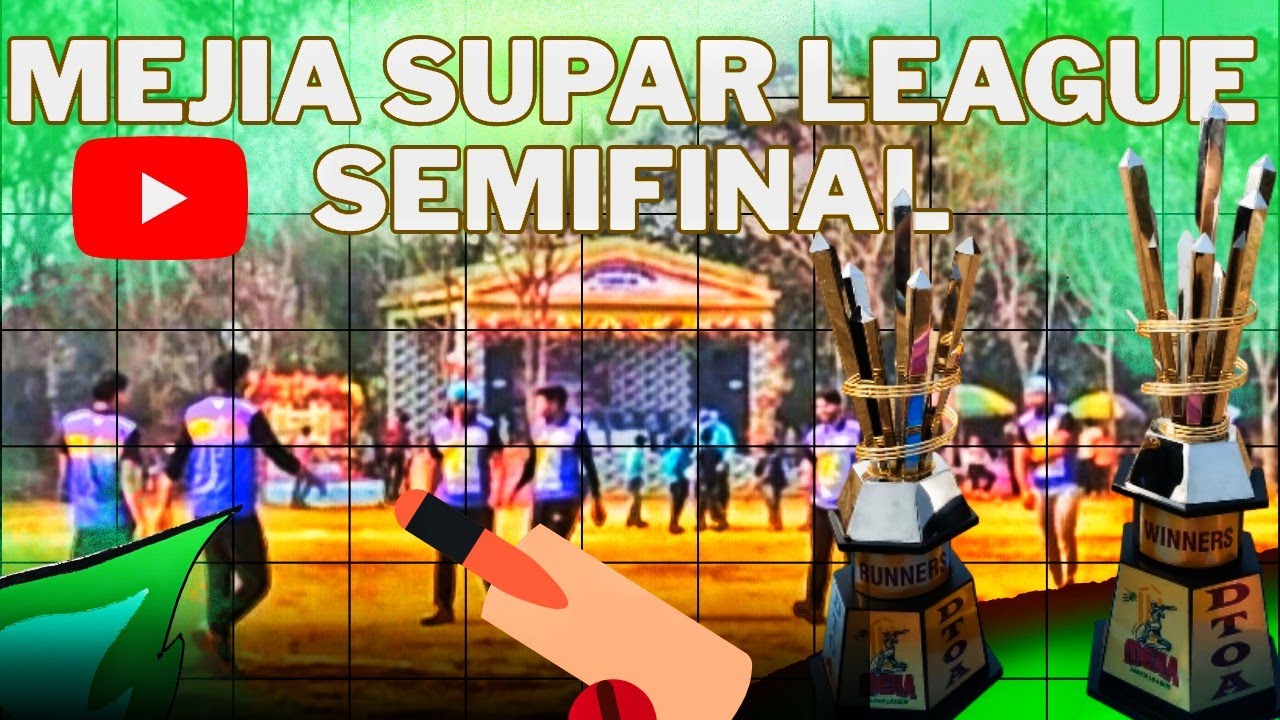 || Semifinal match 🔥Mejia Supar League Season.01.2026 || Tarapur Saldanga Ground 🏏 New Vlog Video🔥💥🙏
