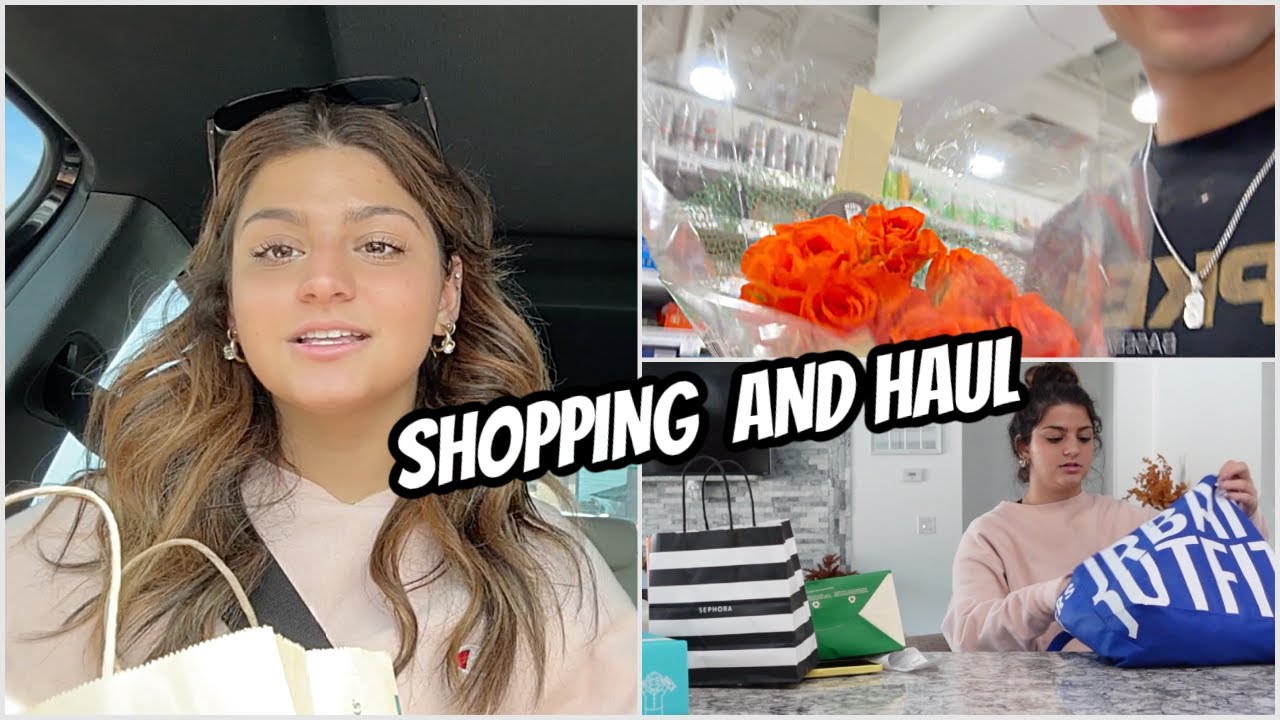 A day with Us !Shopping and haul .vlog