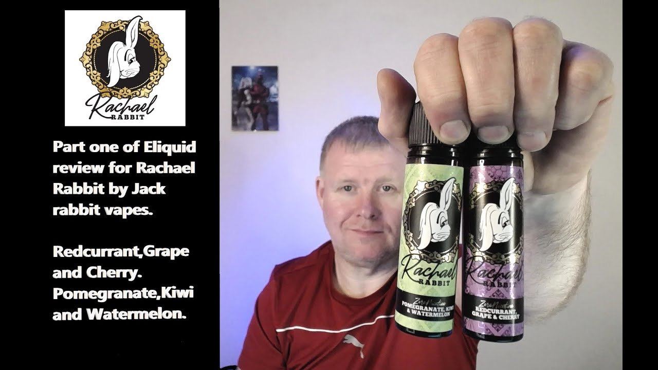 Part one of the Rachael Rabbit eliquids by Jack Rabbit Vapes