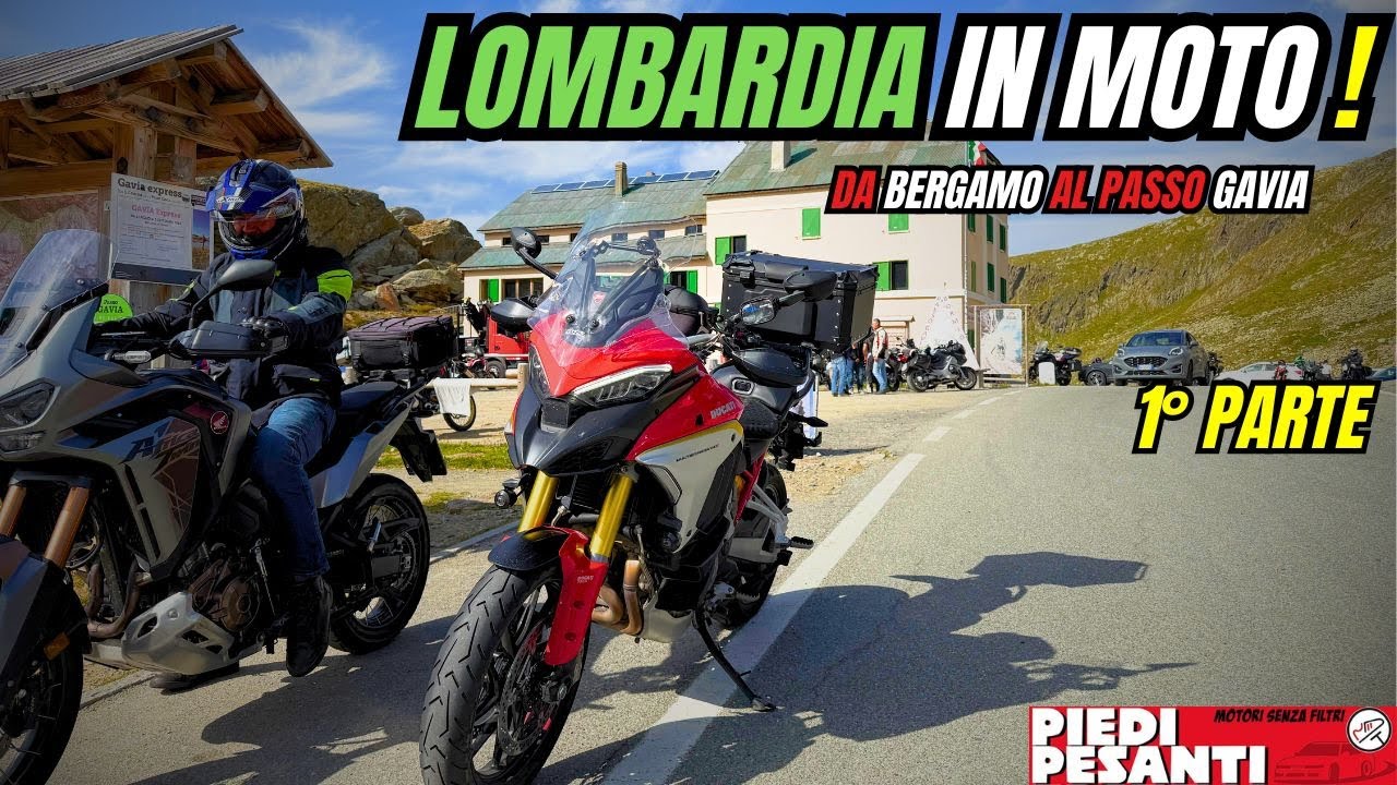 Lombardia in MOTO:  PASSO GAVIA -- 1° parte