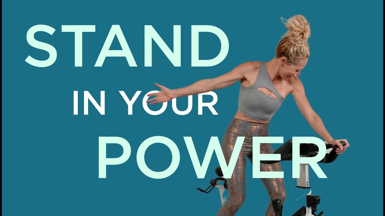 20 Min Indoor Cycling Mindful Workout: Stand in Your Power