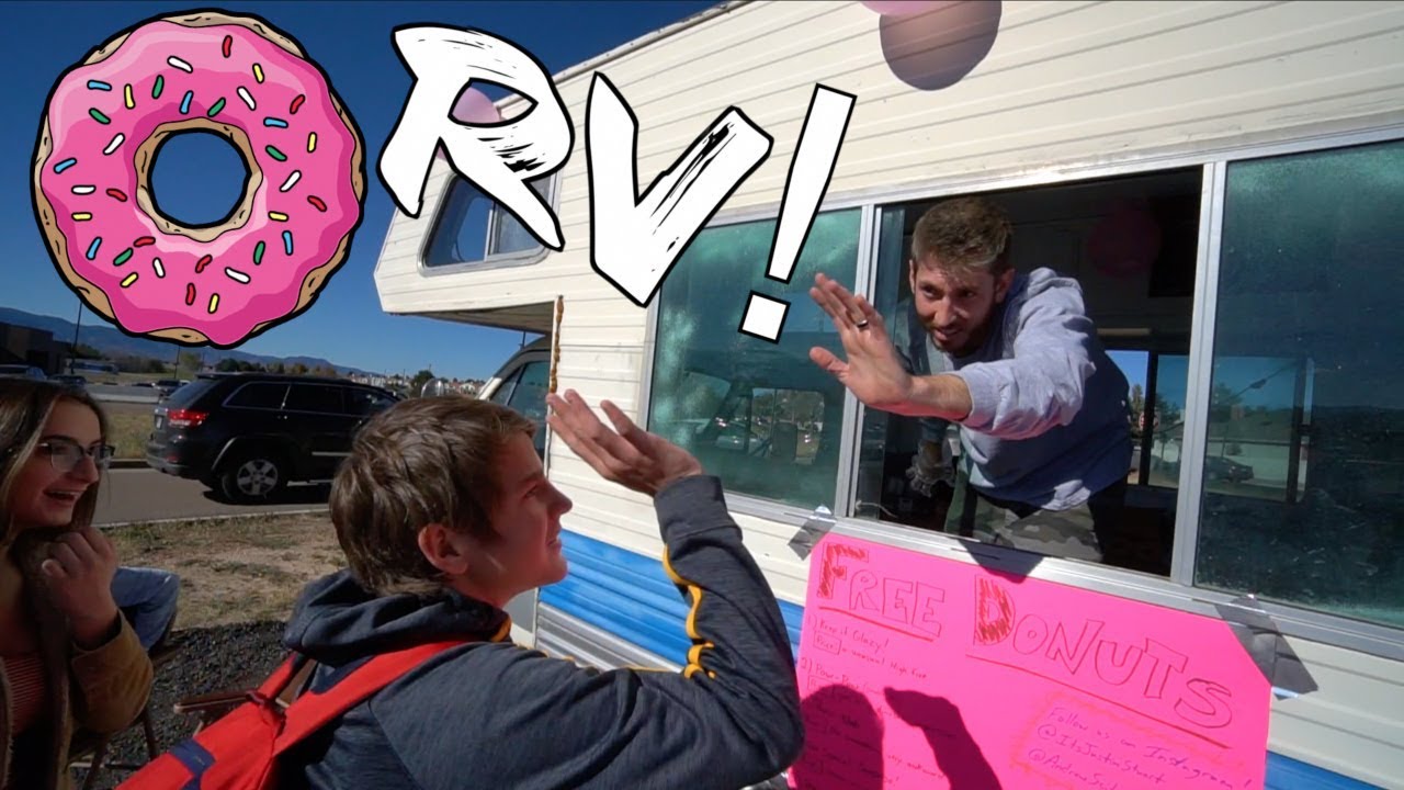 RV DONUT TRUCK POP UP SHOP!